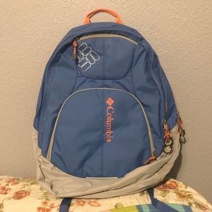 Blue Columbia Backpack